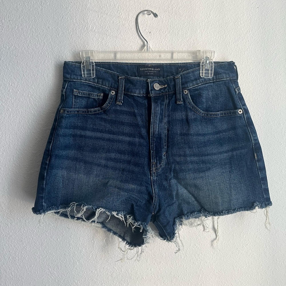 Lucky Brand Mom High Rise Demin shorts